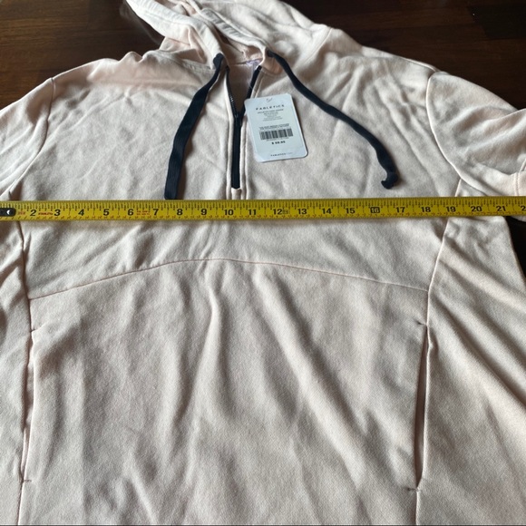 NEW Fabletics Hallie Shortsleeve Tunic Hoodie - Picture 7 of 9